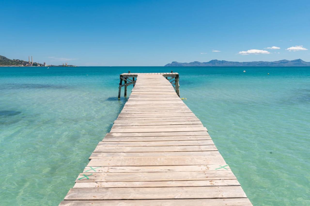 Bonito Y Relajante Apartamento En Puerto Alcudia Buitenkant foto